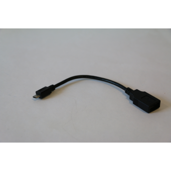 USB on-the-go kabel USB-A female naar Micro-B