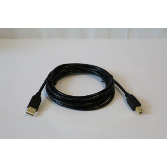 Kabel USB-A naar USB-B verguld